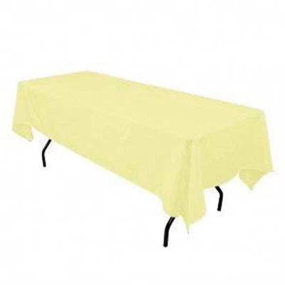 60"x120”  Polyester Tablecloth – 6' or 8' rectangular table, dining table, event - Image 1 of 3