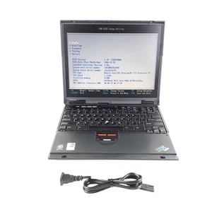 Vintage IBM ThinkPad T23 14" Laptop Pentium III M 512MB RAM Boot/BIOS For Parts - Imagen 1 de 9