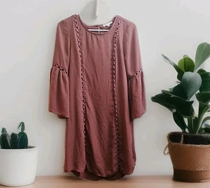 Vestido boho DR2 Daniel Rainn de colección - Imagen 1 de 3