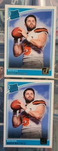 Panini Donruss Football Baker Mayfield 2018 clasificación novato RC#303 Cleveland Browns - Imagen 1 de 2