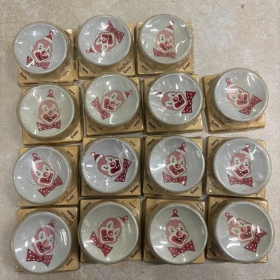 1950s NOS Amerock Child's Kid's Story Book Drawer KNOBS Clown Lot of 15 Sealed - Image 1 of 4