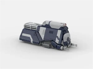 MOC-106325 Multi-Troop Blindado Repulsor Elevador Vehículo Bloques de Construcción 2017 Piezas - Imagen 1 de 8