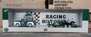 (CHASE) M2 Machines Quaker State 1956 Ford F-100 Truck & 1932 Ford Tudor - Picture 1 of 7