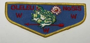 OA Lodge 515  Oleleu twill  New Jersey Boy Scout DC4 - Picture 1 of 2