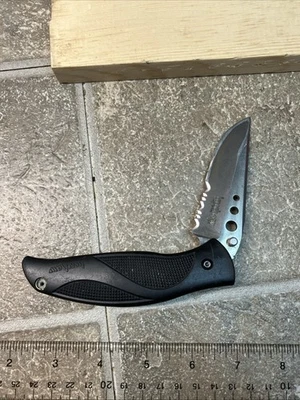 KERSHAW KEN ONION USA Whirlwind 1560ST Black  SURVIVAL KNIFE Assisted, Good Cond - Image 1 of 4