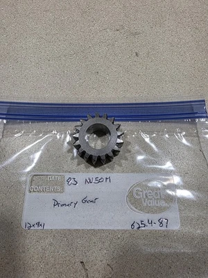 1983 Honda Urban Express Deluxe NU50M Crankshaft Primary Drive Gear #625.4-87 - Image 1 of 4
