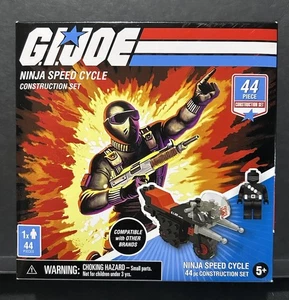 GI Joe - Construction Set - Ninja Speed Cycle - 44 Pieces - New - Picture 1 of 2