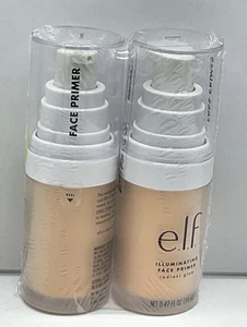 2 PACK - e.l.f. Cosmetics Illuminating Face Primer 0.47 fl oz - Sealed - Picture 1 of 1