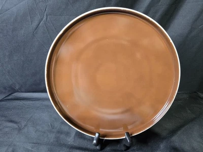 Block Chromatics Gold Brown 11107 Dinner Plate - Image 1 of 3