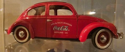 VW BEETLE 1/18 Split Window Die Cast Model Car Rare coca Cola  Model - Image 1 of 4