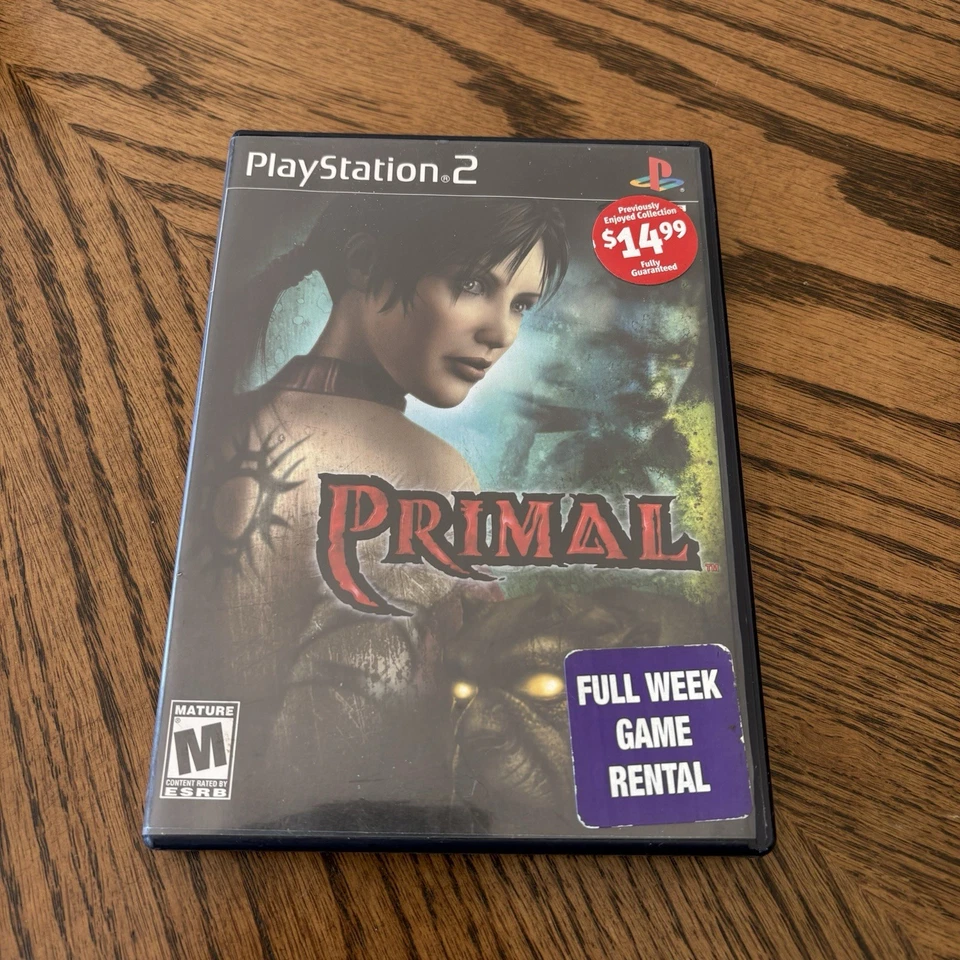 Primal (Sony PlayStation 2) PS2 Tested w/ Insert No Manual - Image 1 of 3