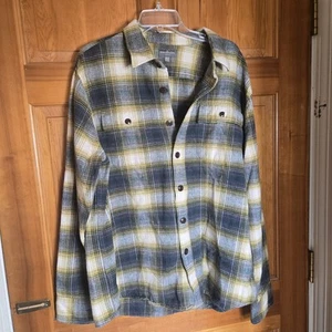 LL Bean Signature Heavy Flannel Size Xl R Slim Fit Button Down Shirt - Bild 1 von 9