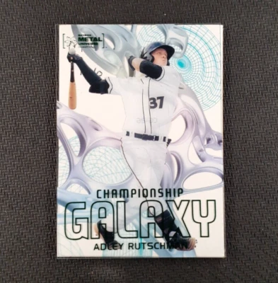 2021 Skybox Metal Universe Adley Rutschman Championship Galaxy Case Hit Acetate! - Image 1 of 2