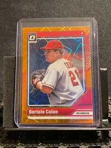 Bartolo Colon 2024 Donruss Optic Orange Velocity - Angels - Picture 1 of 2