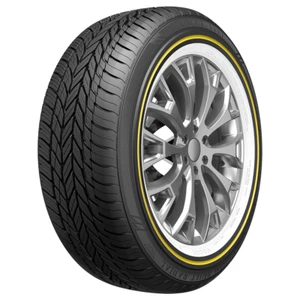 235/75R15 Vogue Tyre CUSTOM BUILT RADIAL 109H XL WHITE/GOLD M+S - Picture 1 of 2