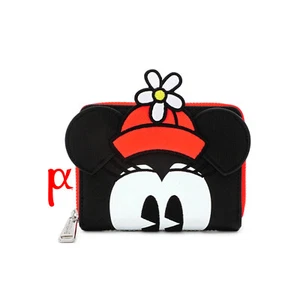 Cartera Loungefly Disney Minnie Mouse Retro Margarita Sombrero Lunares Juegos con disfraces Cremallera - Imagen 1 de 4