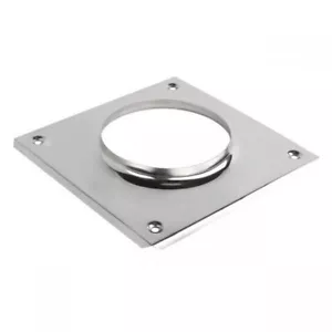 Acciaio Inox Stufa Tubo Top Plate Bufera Camino Benzina Liner Colletto Flangia - Picture 1 of 11
