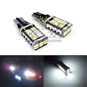 T15 CanBus XENON White SMD4014 LED Bulbs 9-30V Back up Reverse Light 921 917 909 - Picture 1 of 7