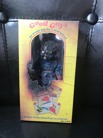 Brand New Child's Play Charred Chucky NECA Figure Scream Factory SOLD OUT RARE Cover