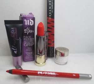 URBAN DECAY 4 PCS MAKEUP ASSORTED (PRIMER, LOOSE GLITTER.LIPSTICK,LIP PENCIL) - Picture 1 of 3