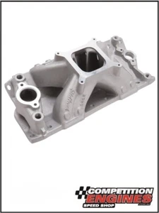EDELBROCK EDL-2925 Super Victor Intake Manifold, 23 degree, Single Plane, SBC - Picture 1 of 1