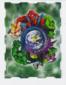 Thor Hulk Spiderman Dr. Doom Duende Verde Marvel Comics Serie 3 #8 NUEVA Pegatina - Imagen 1 de 1