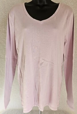 Merona Womens Shirt Top Blouse Size XL X Large Purple - Image 1 of 4