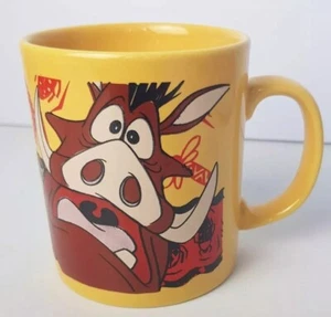 VINTAGE The Lion King Ceramic Mug Staffordshire Of England H9cm Vgc - Picture 1 of 7