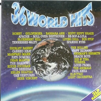 36 World Hits 3 LP Kassette Capitol Records F667442/44 LP-6913 - Bild 1 von 4