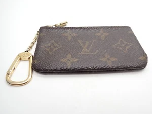 Authentic Louis Vuitton Pochette Cles M62650 Monogram Coin Case #0427 - Picture 1 of 17