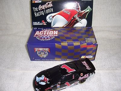 1/24 #1 1998 DALE EARNHARDT JR. POLAR BEAR COCA-COLA MONTE CARLO ACTION BANK - Image 1 of 2