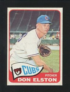 #436 DON ELSTON, Cubs - 1965 Topps: EX-MT+, pack fresh, good gloss 221804e