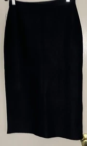 Milano schwarzer Strickrock Stretch-Taille, 12967-008-1 Small, neu mit Etikett - Bild 1 von 7