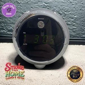 Jensen JCR-222 AM/FM 120° Projection Digital Alarm Clock Radio Tested Works - Picture 1 of 12