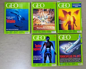 GEO Zeitschrift Magazin Zeitung - 5 Hefte Jahrgang 2000, Monate 2/4/6/10/12 - Bild 1 von 1