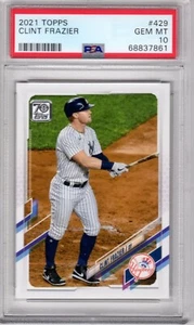 Topps Clint Frazier #429 2021 - PSA 10 - Yankees - Imagen 1 de 2