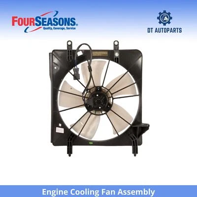 For 2004-2008 Acura TSX Engine Cooling Fan Assembly 4 Seasons 2005 2006 2007 - Image 1 of 4