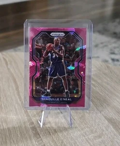 SHAQUILLE O'NEAL 2020-21 PRIZM PINK CRACKED ICE PRIZM - Picture 1 of 2
