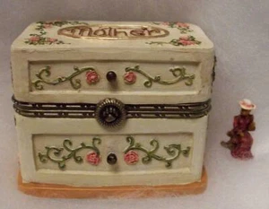 Boyds MOMMA'S BOX OF JEWELS WITH HATTIE BLOOMNLOVE Treasure Box 1E DEALER STOCK - Picture 1 of 1