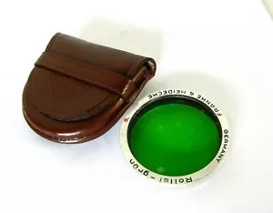 Rolleiflex Bay I Green Filter 4 Rolleiflex T,MX-EVS,Automat,Rolleicord V,Va,Vb - Picture 1 of 4
