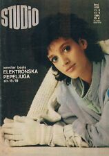 STUDIO #1036 1984 Vintage YUGOSLAVIAN MOVIE MAGAZINE cover JENNIFER BEALS