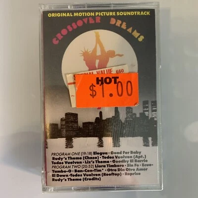 Crossover Dreams Soundtrack (Cassette) Sealed - Image 1 of 2