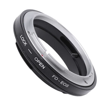 1 x Lens Mount Adapter For Canon FD Lens to EOS EF Camera Tube Mount Ring Kit - Image 1 of 4