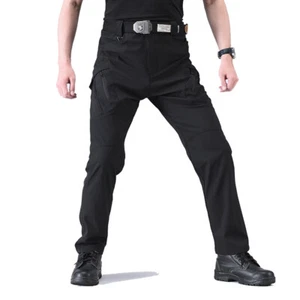 US Men Tactical Cargo Pants Soldier Straight-fit Work Combat Trousers Outdoor Z - Picture 1 of 22