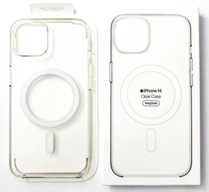 Genuine Original Apple iPhone 14 Clear Case Cover with MagSafe - MPU13ZM/A - Picture 1 of 5