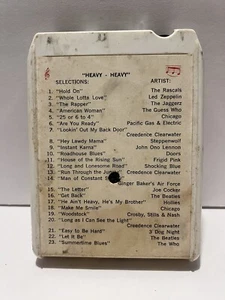 Heavy - Heavy Various Artists 8 Track Tape VERY RARE Led Zeppelin Beatles Who - Imagen 1 de 4