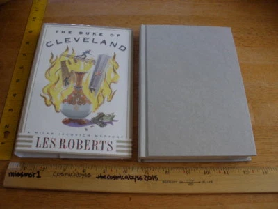 The Duke of Cleveland by Les Roberts SIGNED 1st Ed/Pr HC/DJ 1997 Milan Jacovich Foto 1 de 4