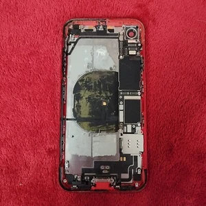 OEM IPhone XR Product Red Frame Buttons Screws Charge Port Sim Tray Housing - Picture 1 of 2