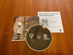 BLUR Think Tank UK CD Sampler Banksy Observer 5 Track Oasis Stone Roses LP promo