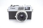 Canon Canonet 35mm Film Rangefinder Camera With 40mm f/2.8 Lens